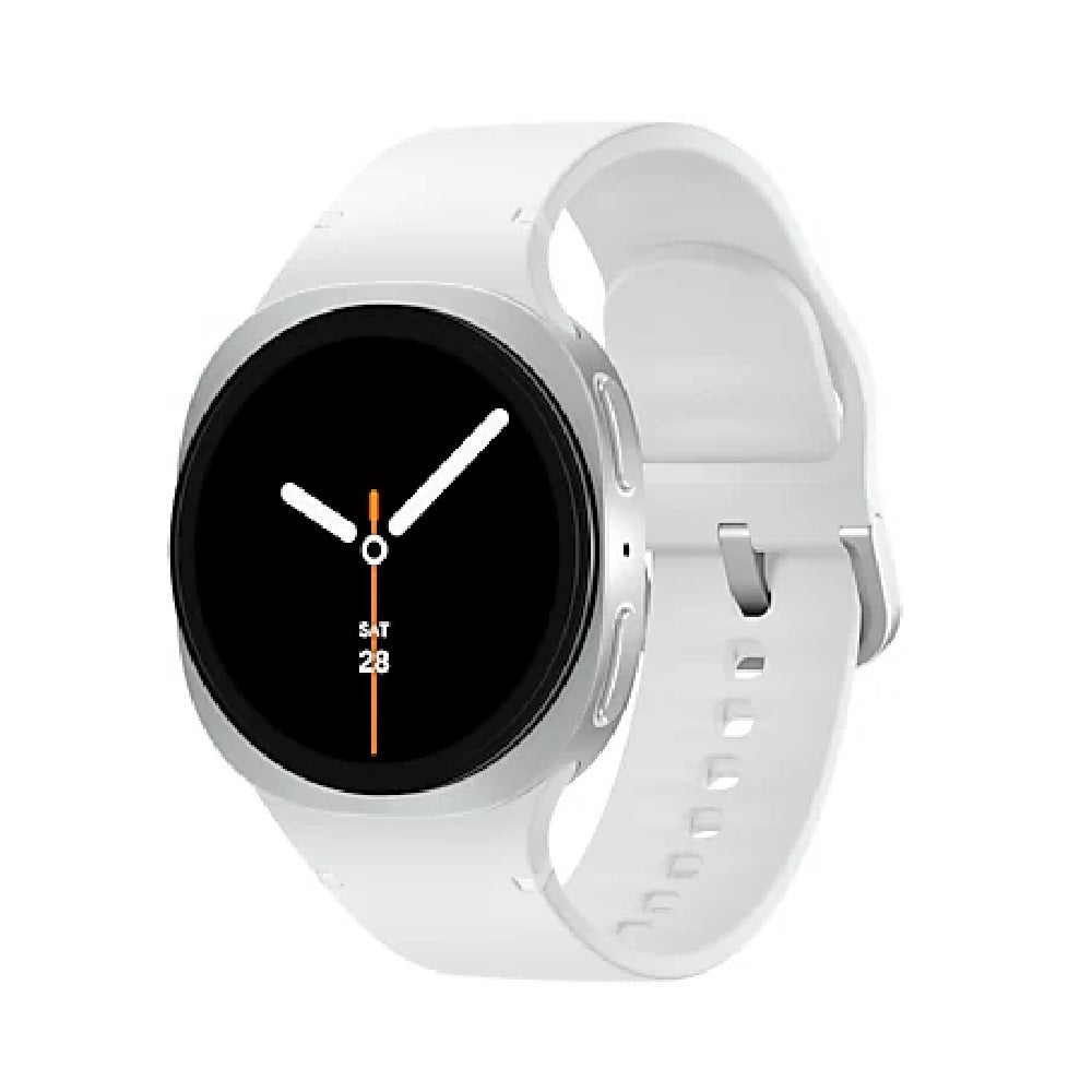 Samsung Galaxy Watch8 Bluetooth + 4G (44mm) - Silver(SM-L335FZSAXSA), 1.5", Super AMOLED, 1.6GHz, 2GB/32GB,Bluetooth v5.3, 435mAh, 2 Years Warranty