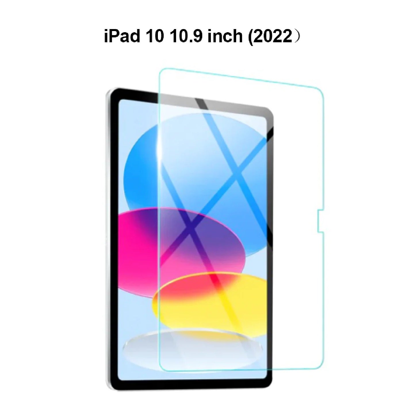 USP Apple iPad (11") 11th Gen (A16)/ iPad 10th Gen (10.9") Tempered Glass Screen Protector: Full Coverage,9H Hardness,Bubble-free,3 Years Warranty