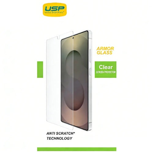 USP Samsung Galaxy A27 (6.7')  Armor Glass Screen Protector Clear - Scatch Resistance ,9H Hardness, 5 Years Warranty