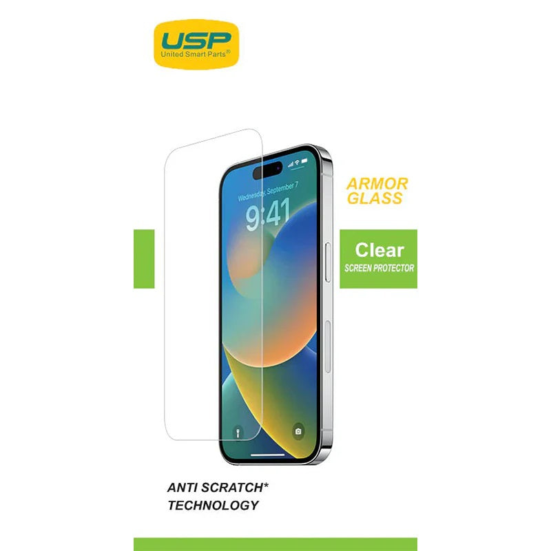 USP Samsung Galaxy A57 5G / Galaxy S24 FE 5G (6.7') Armor Glass Screen Protector - 9H Hardness, Scratch-Resistance, 5 Years Warranty