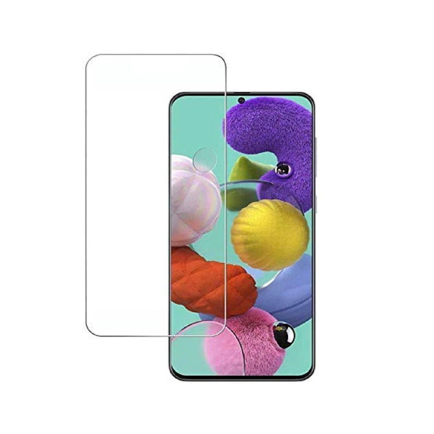 USP Samsung Galaxy A05s 4G (6.7") 2.5D Tempered Glass Screen Protector Clear : 9H Surface Hardness, Scratch Resistant, 3 Years Warranty