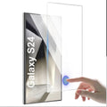 USP Samsung Galaxy S25/ Galaxy S24 5G (6.2") Tempered Glass Screen Protector : Full Coverage, 9H Hardness, Bubble-free, 3 Years Warranty