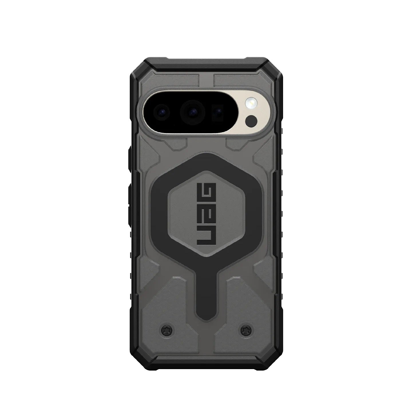 UAG Pathfinder Clear Google Pixel 10 / Pixel 10 Pro (6.3") Rugged Case - Ash (614469113140), 18 ft. Drop Protection (5.4M), 10 Years Warranty