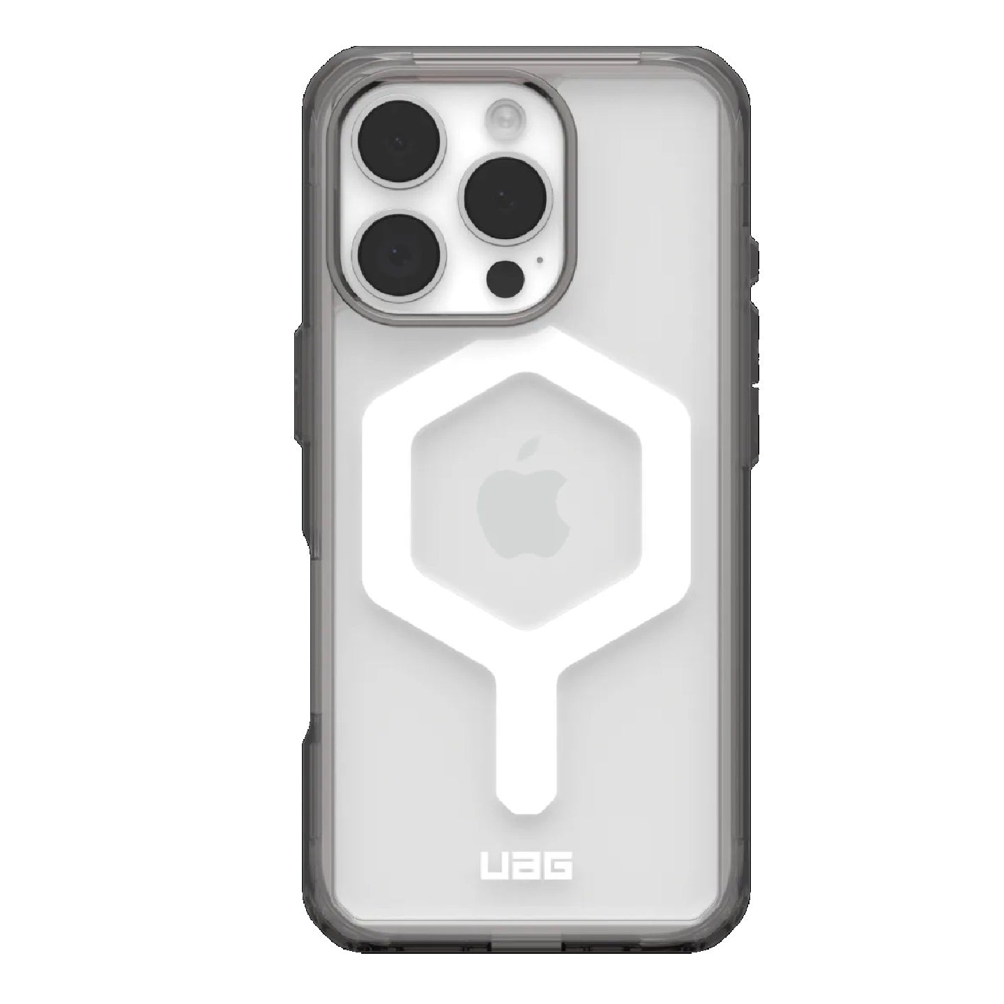 UAG Plyo MagSafe Apple iPhone 16 Pro Max (6.9") Rugged Case - Ash/White (114481113141), 16ft. Drop Protection (4.8M), Armored Shell, 10 Years Warranty
