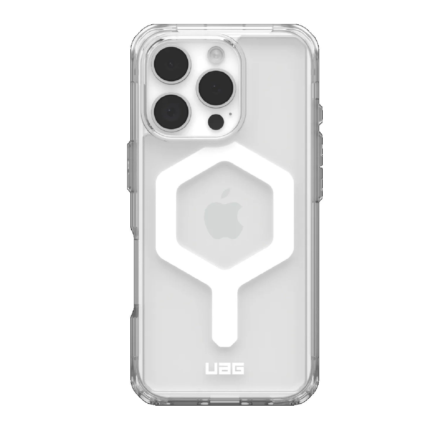 UAG Plyo MagSafe Apple iPhone 16 Pro Max (6.9") Rugged Case - Ice/White (114481114341), 16ft. Drop Protection (4.8M), 10 Years Warranty