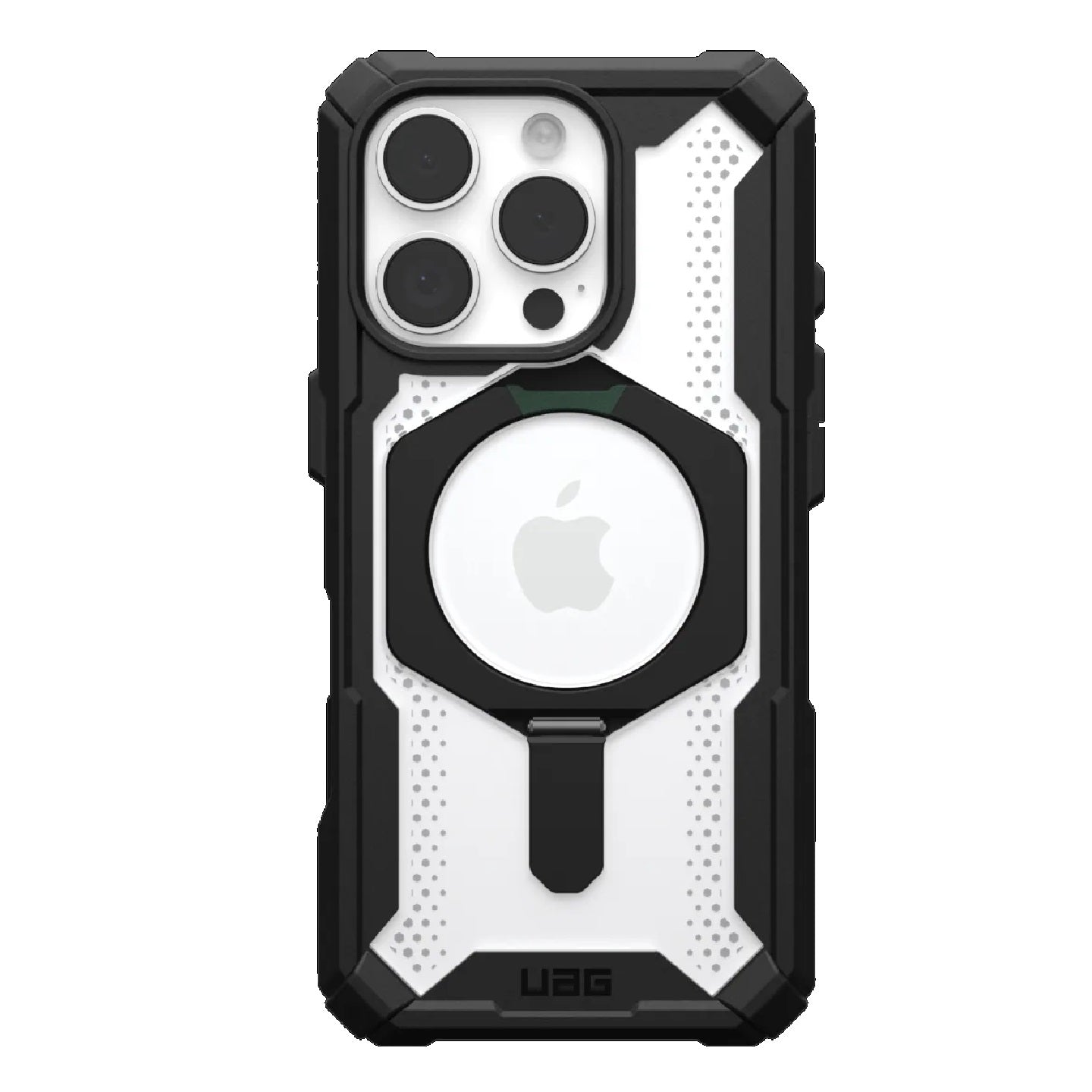 UAG Plasma XTE MagSafe Apple iPhone 16 Pro Max (6.9") Rugged Case - Black/Clear (11447511404G), 20ft. Drop Protection (4.8M), 1 Year Warranty