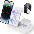 USP Samsung 3-in-1 Wireless Charging Stand, 15W, Portable  Space-Saving, Charger Station for Multiple Samsung Devices, 2 Years Warranty