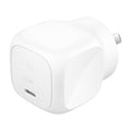 Belkin Belkin BoostCharge 65W USB-C PD 3.1 Cubic Wall Charger - White (WCA011auWH), Portable  Powerful, Apple iPhone, CEW $25