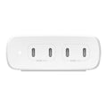 Belkin Belkin BoostCharge Pro 200W USB-C (PD 3.0) 4-Port GaN Wall Charger - White (WCH015AUWH), 140W Max Single Port, CEW $25
