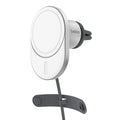Belkin Belkin BoostCharge Pro Magnetic Qi2 Wireless Car Charger + 20W Car PSU +USB-C Cable (1.2M) - White (WIC008btGR-V2), 15