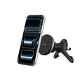 Belkin Belkin Magnetic Wireless Car Charging Vent Mount With Qi2 + 27W Car Adapter + USB-C Cable (1M) - Black (WIC010fqBK), 1