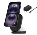 Belkin BoostCharge 2-in-1 Magnetic Foldable Wireless Charger With Qi2 15W +36W Wall Charger  USB-C Cable(1.5M) - Black(WIZ028auBK),2 Years Warranty