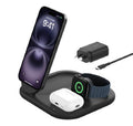 Belkin Belkin BoostCharge 3-in-1 Magnetic Foldable Qi2 Wireless Charger 15W + 36W Wall Charger + USB-C Cable (1.5M) - Black (