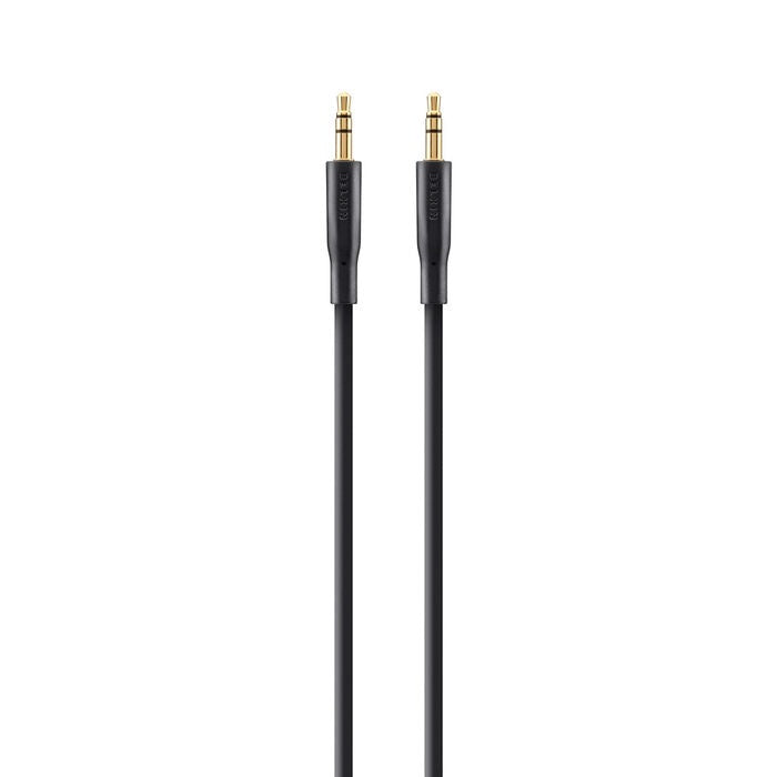 Belkin Belkin 3.5 mm Gold Plated AUX Cable (2M) - Black (F3Y117bt2M), Plug-In  Play Anywhere, Perfect for Connecting, Apple, 