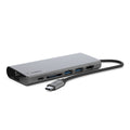 Belkin Belkin USB-C Multimedia Hub - (F4U092btSGY), Compact, 60W, 5Gbps, 1x 4K HDMI, 1x USB-C, 2x USB-A, 1x SD Card, 1x Gigab
