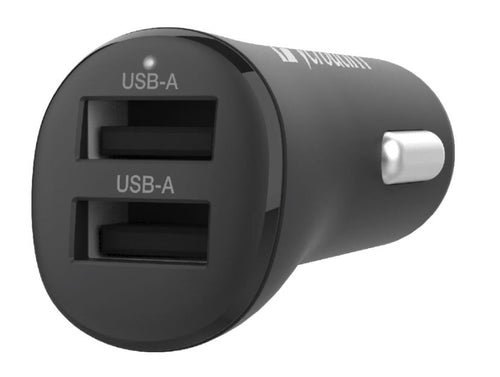 Verbatim (LS)Verbatim Car Charger - Dual Port 3.4A - Black