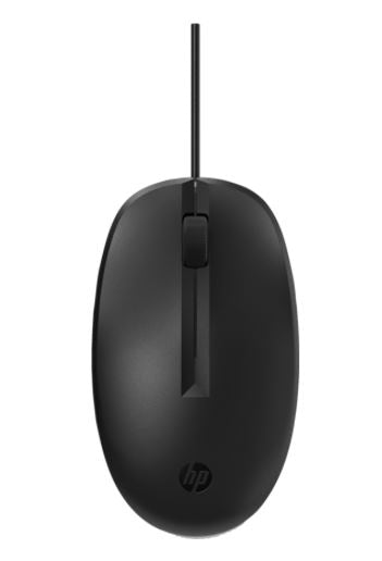 HP HP Connectwise Wired Desktop 125 Mouse Up to 1200 dpi Cable Length 180cm 3xButtons USB port Compatible WIN7/8/10/11
