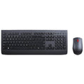 LENOVO Professional Wireless Keyboard  Mouse Combo Stylish Full-Size Slim 3-Zone with Number Pad Quier Premium Ergonomic (US English)