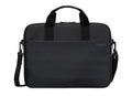 Targus 13-14' Intellect® Slim Briefcase Zippered padded front pocket Removable adjustable shoulder strap carry handles water-resistant fabric Black