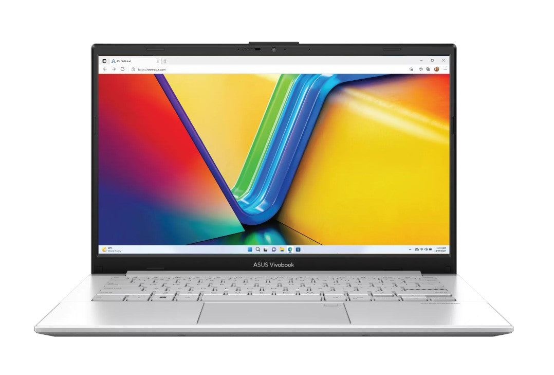 (Special Buy) ASUS Vivobook Go 14 14' FHD Notebook AMD Athlon Silver 7120U DDR5 4GB 128GB SSD Win 11 Home 1.38kg 1Y Warranty