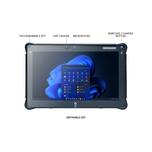 Durabook DURABOOK R11, 11.6"FHD,Intel® Pentium® Gold Processor, Windows 11, 8GB RAM, 128GB PCIe SSD,Wi-Fi 6E, Bluetooth v5.3,