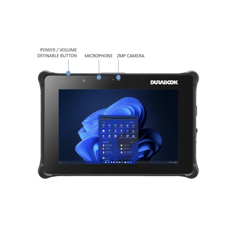 Durabook DURABOOK R8, 8" FHD, Intel® Core™ i5-1230U, Windows 11, 8GB RAM, 256GB PCIe SSD,Wi-Fi 6E, Bluetooth v5.3, 2MP Front 