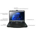 Durabook DURABOOK S15, 15" FHD, Intel® Core™ i5-1235U, Windows 11, 16GB RAM, 1TB PCIe SSD,Wi-Fi 6E, Bluetooth v5.3, - 1000 NI