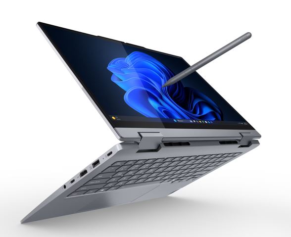 LENOVO ThinkBook 14 Yoga G5 14" WUXGA TOUCH Intel U7-255U 32GB DDR5 512GB SSD Windows 11 PRO Intel GPU Thunderbolt Fingerprint 1YR OS 1.6kg