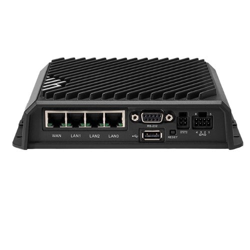 Ericsson Cradlepoint R1900 Mobile Ruggedized Router, 5G Low/Mid-Band, Advanced Plan, 4x SMA cellular connectors, 4x GbE Ports