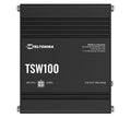 Teltonika TSW100 Industrial POE+ Ethernet Switch, 4 x PoE+ Ports, Power Up to 120W, 5 x Gigabit Ethernet with speeds up to 1000 Mbps, PSU included