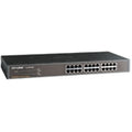 TP-Link TL-SF1024 24-Port 10/100Mbps Rackmount Unmanaged Switch energy-efficient Supports MAC 19-inch rack-mountable steel case 4.8 Gbps Switching Cap