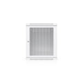 Ubiquiti 12U Rack Cabinet,Fully Assembled Wall-Mount Rack** No Fan Included** Built-In Fans,Removable Panel,Space-Efficient Small-Scale Deployments