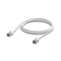 Ubiquiti UniFi Premium Patch Cable Outdoor, 3M, White, Ultra-thin, Rugged, Shielded Patch, Designed Optimized, For 10 GbE networking, 2Yr Warr