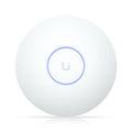 Ubiquiti U7 Long-Range, Compact, Ceiling-mount WiFi 7 AP, 5 Spatial Streams, Extended Signal Range, Cover Up to160m², 300+ Devices, Uplink 2.5GbE