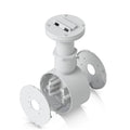 Ubiquiti Camera Dual Mount,White,Tamper-resistant,Back-to-back,2 Bullet/Dome/Turret,Sup Surface/Pole/Pendant Instal,1 1/2" NPS Thread Conduit