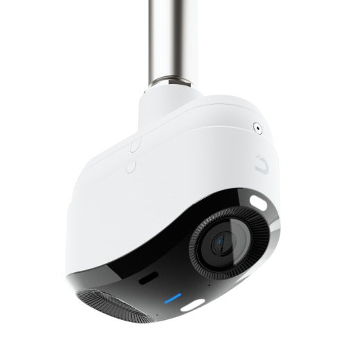 Ubiquiti G6 180 Camera Pendant Mount, White, Pendant Mount, Suspending G6 180 Camera From Ceilings, Overhead Structures.