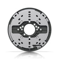 Ubiquiti Gang Box Mounting Plate, Black, Mounting Plate Designed, Interface UniFi Protect Cam, Multiple Types, Gang Boxes, Junction Boxes.