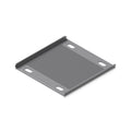 Ubiquiti Toolless Mini Rack Shelf, Fixed Shelf Accessory For Installing Non-rack-mountable Devices In The Toolless Mini Rack,  Up to 20 kg