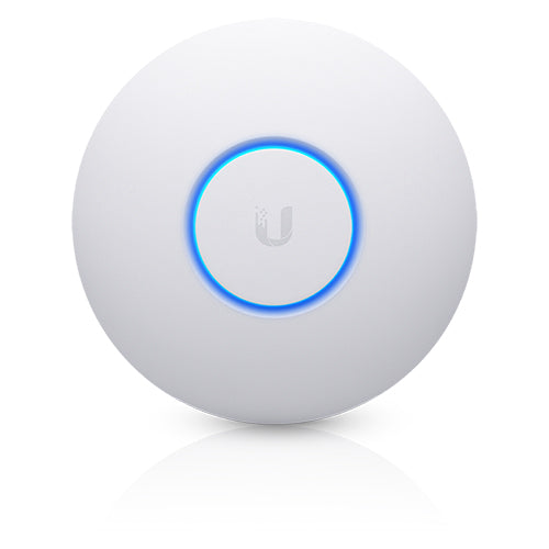 Ubiquiti UniFi AC Pro V2 Indoor  Outdoor AP, 2.4GHz @ 450Mbps, 5GHz @ 1300Mbps, 1750Mbps Total, Range Up 122m | POE Adapter Included
