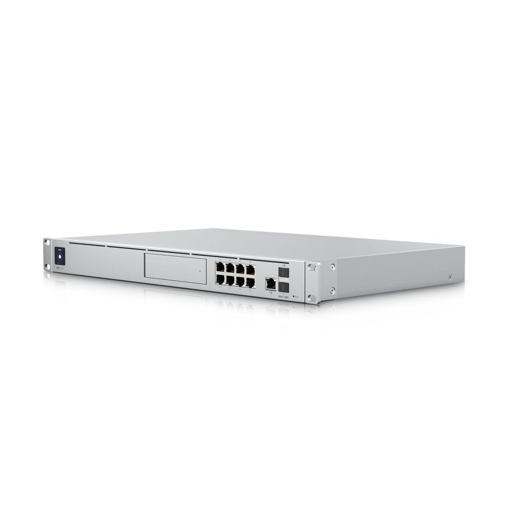 Ubiquiti Dream Machine Special Edition, Enterprise-grade, UniFi OS Console, All-In-One Unifi Solution, 8x GbE PoE RJ45 Ports, 3.5" HDD Bay