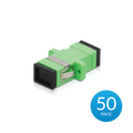 Ubiquiti UFiber APC Adapter， 50 Pack， SC/APC to SC/APC