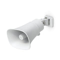 Ubiquiti AI Horn Speaker, White, All-weather PoE 120 dB Horn Speaker With Advanced AI Alert FunctionalityVersatile Wall, Corner,Pole Mounting Options
