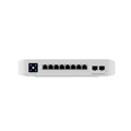 Ubiquiti UniFi Network, Switch, 8-Port, POE 120W, (6) GbE PoE+ Ports, (2) GbE PoE++ Ports, (2) 10G SFP+ Ports, Layer 3, Wall Mount,