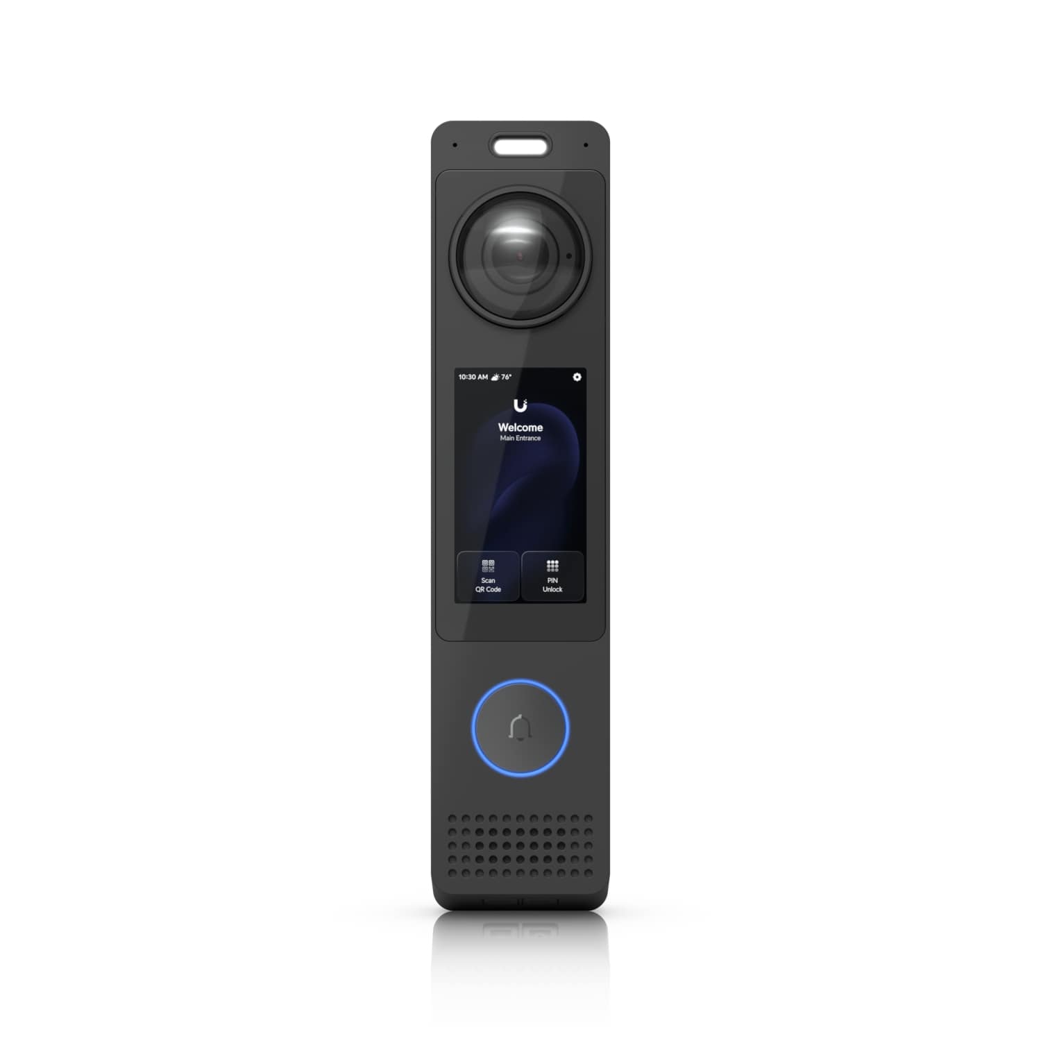 Ubiquiti G6 Pro Entry, An Intelligent Door Entry System, UniFi Protect, UniFi Access Integration, 12MP Cam, Two-Way Audio, 3' Touch Display.