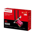 Mercusys BE6500 Wi-Fi 7 Bluetooth 5.4 PCIe Adapter (MA37BE)