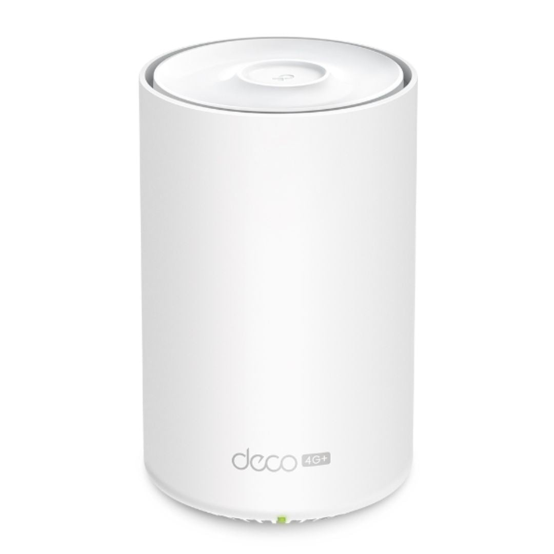 TP-Link Deco X10-4G(1-pack) 4G+ AX1500 Whole Home Mesh Wi-Fi 6 Router, Build-In 300Mbps 4G+ LTE Advanced Modem