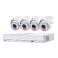 TP-Link Omada T8S4-2T - Omada 8MP Turret PoE Security Camera System with 2TB HDD, 4 Cameras with 16-Channel NVR (Omada Camera)