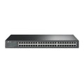 TP-Link TL-SF1048 48-Port 10/100Mbps Rackmount Switch energy-efficient Supports MAC 19-inch rack-mountable steel case 100% Data filtering