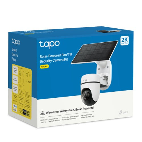 TP-Link TC90G KIT Solar-Powered Pan/Tilt 4G LTE Security Camera Kit