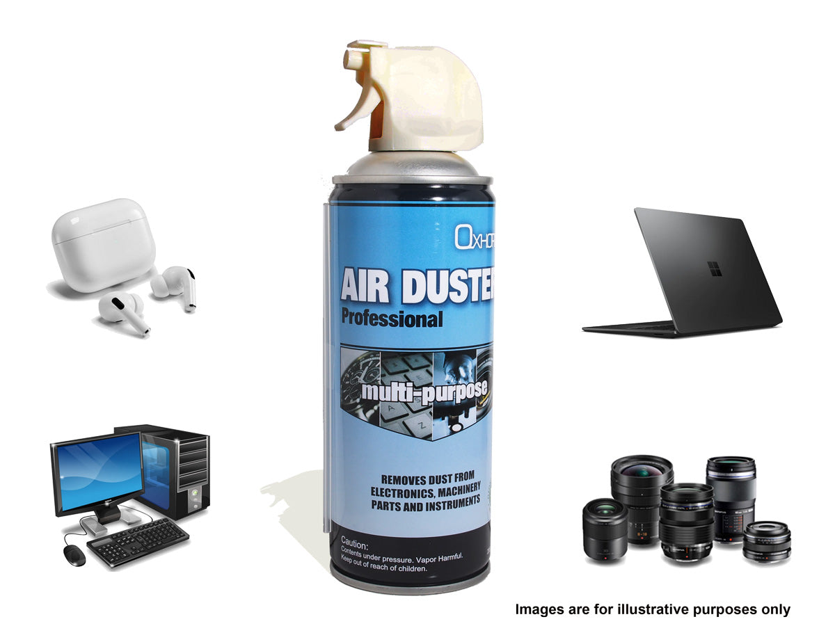 8ware 8Ware Air Duster Compressed Can Spray Safety High Pressure Dust Remove to Clean Keyboard Mainboard Video Card PC Laptop